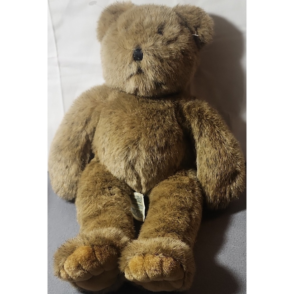 Build-A-Bear Workshop Hugs and Good Wishes Brown Teddy Bear Plush Polyester